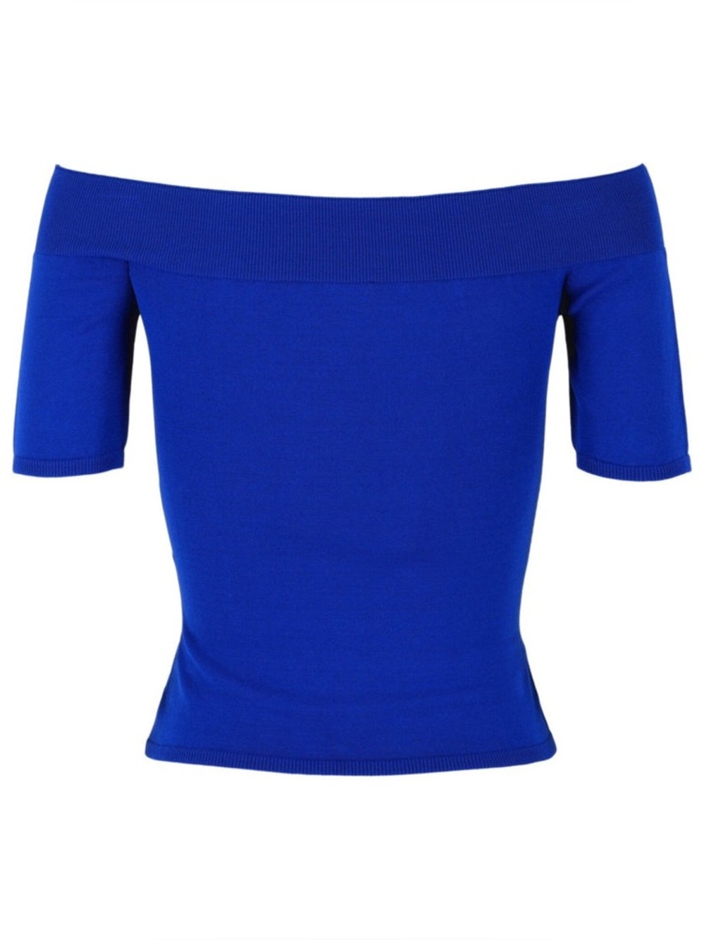 Alexander McQueen
Alexander McQueen Off-The-Shoulder Crop Top Blue
Womens